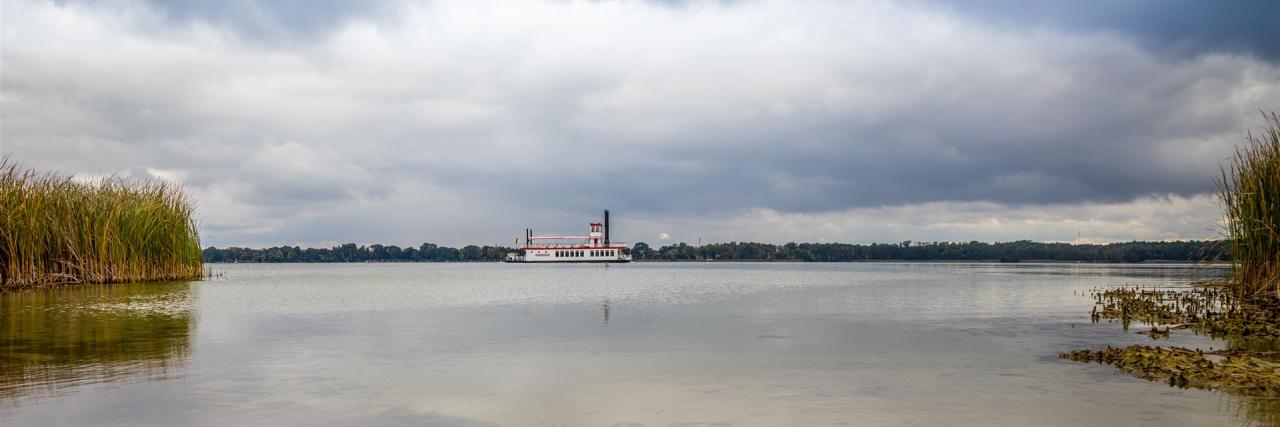 Blick auf den Arendsee - View on the lake Arendsee