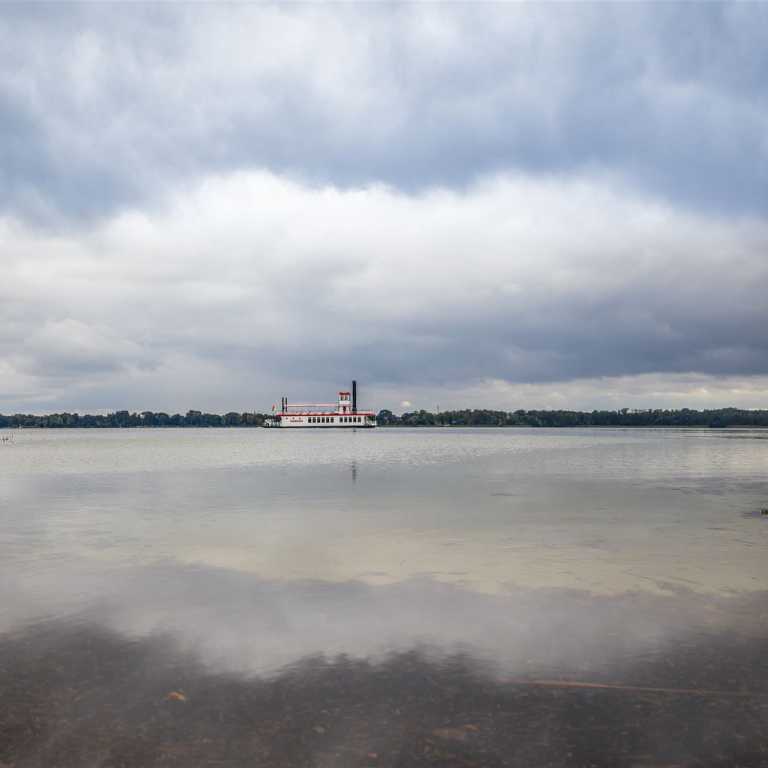 Blick auf den Arendsee - View on the lake Arendsee