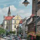 Burg - Breiter Weg mit Rathaus