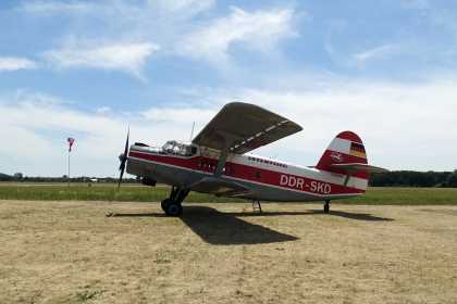 AN 2 der Interflug auf dem Hugo-Junkers-Fest