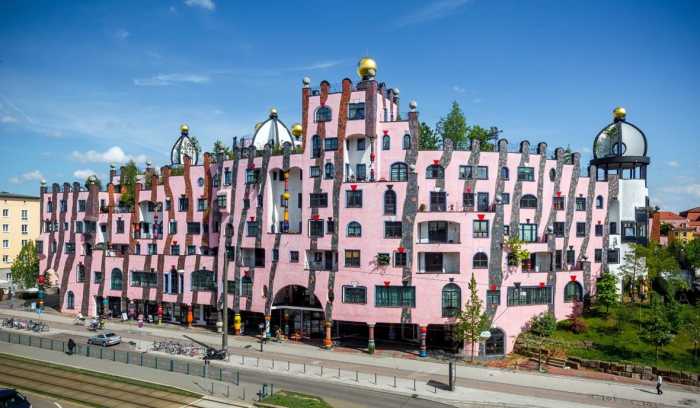 Grüne Zitadelle von Magdeburg 