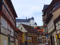 Stolberg - Blick auf das Schloss