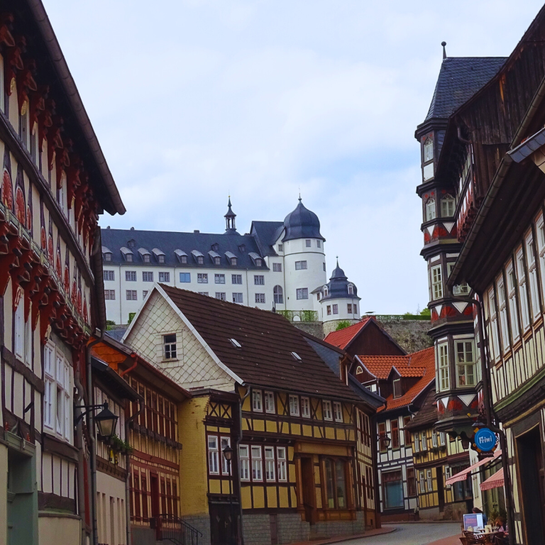 Stolberg - Blick auf das Schloss