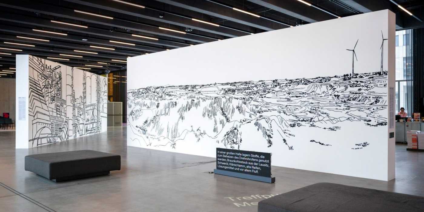 Ausstellungsansichten Soda | Linsen | Fluss - Bauhausmuseum Dessau