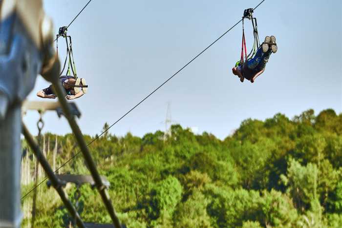 Titan RT Hängebrücke Harzdrenalin an der Rappbodetalsperre