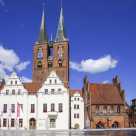 Ansicht Rathaus mit St. Marien